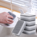 Gris éponge à trois couches essuie-glaces-5 pièces