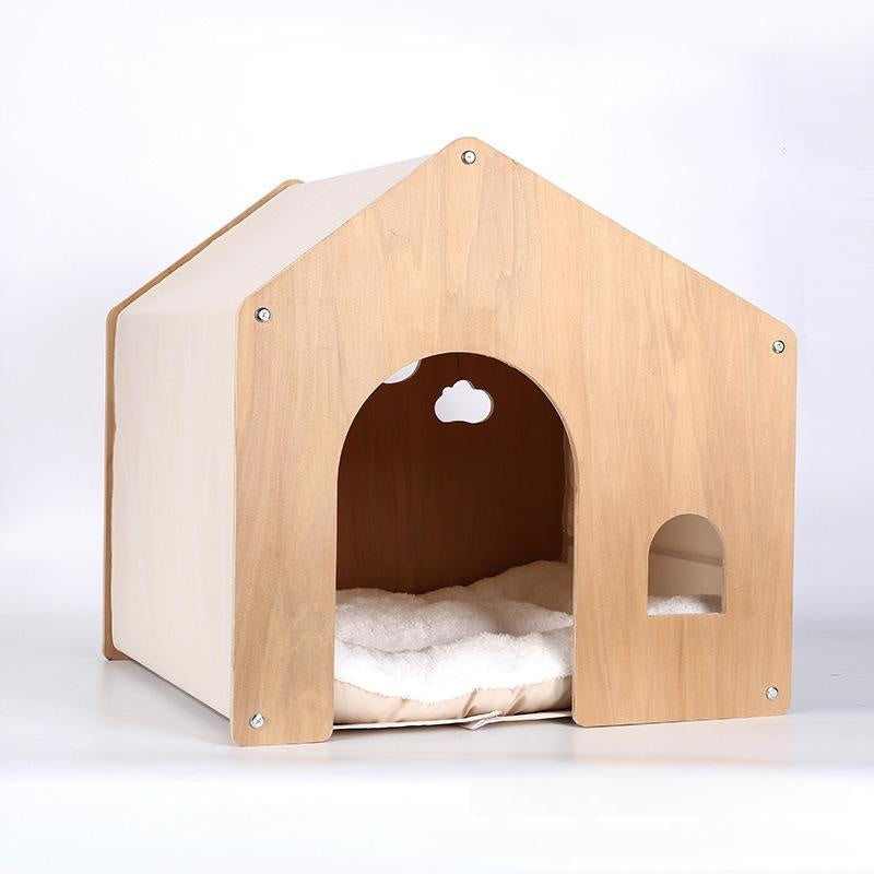 Meubles pour animaux en bois massif éco-friendly