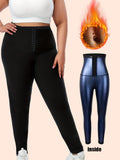 Leggings de sueur Sauna taille plus pour les femmes