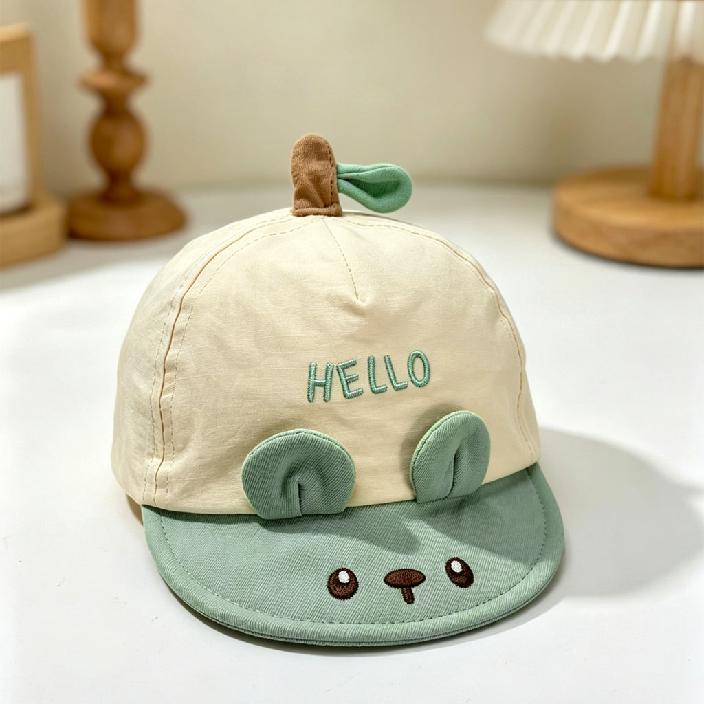 Casquette de baseball pour bébé en forme de tir mignon - Casquette de baseball pour bébé en forme de caricature -