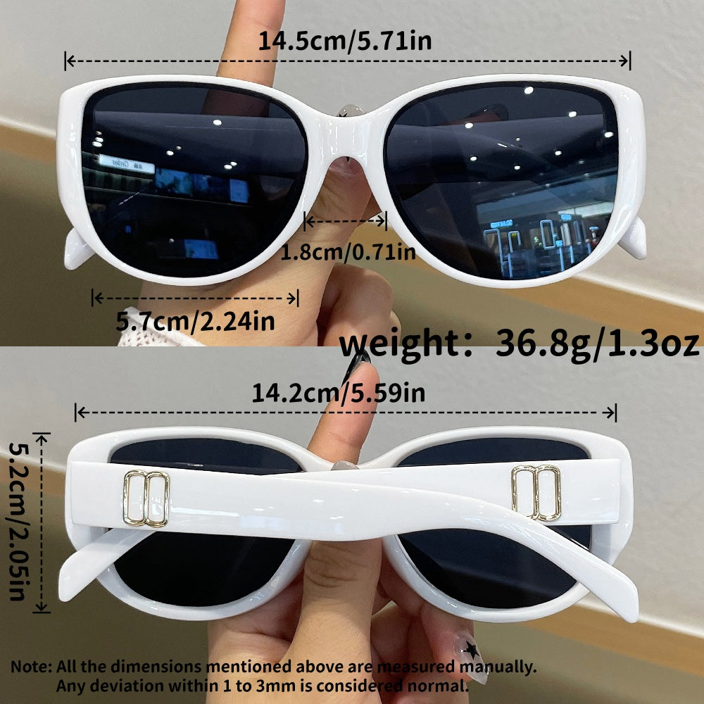 Grande cadre Lunettes de soleil Cat-eye