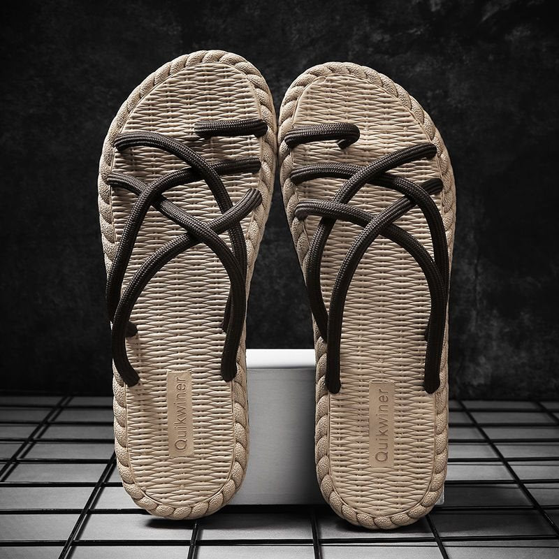 Flip-flops à l'extérieur occasionnel personnalisé