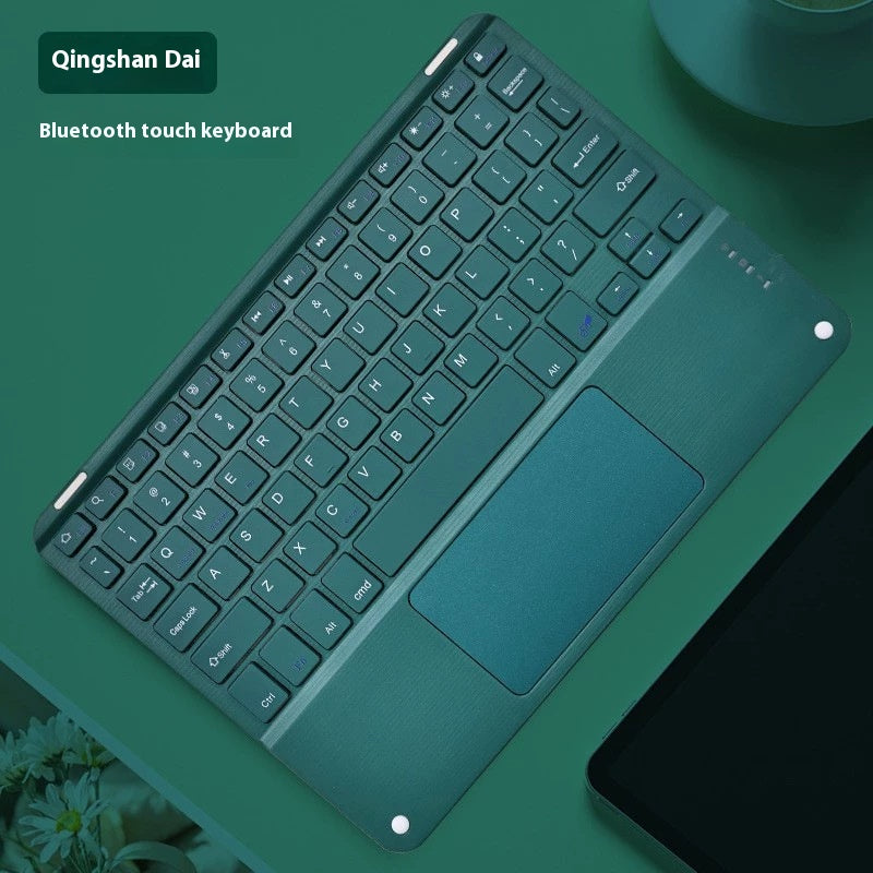 Clavier Bluetooth avec touche pour téléphone portable Tablette sans fil rechargeable