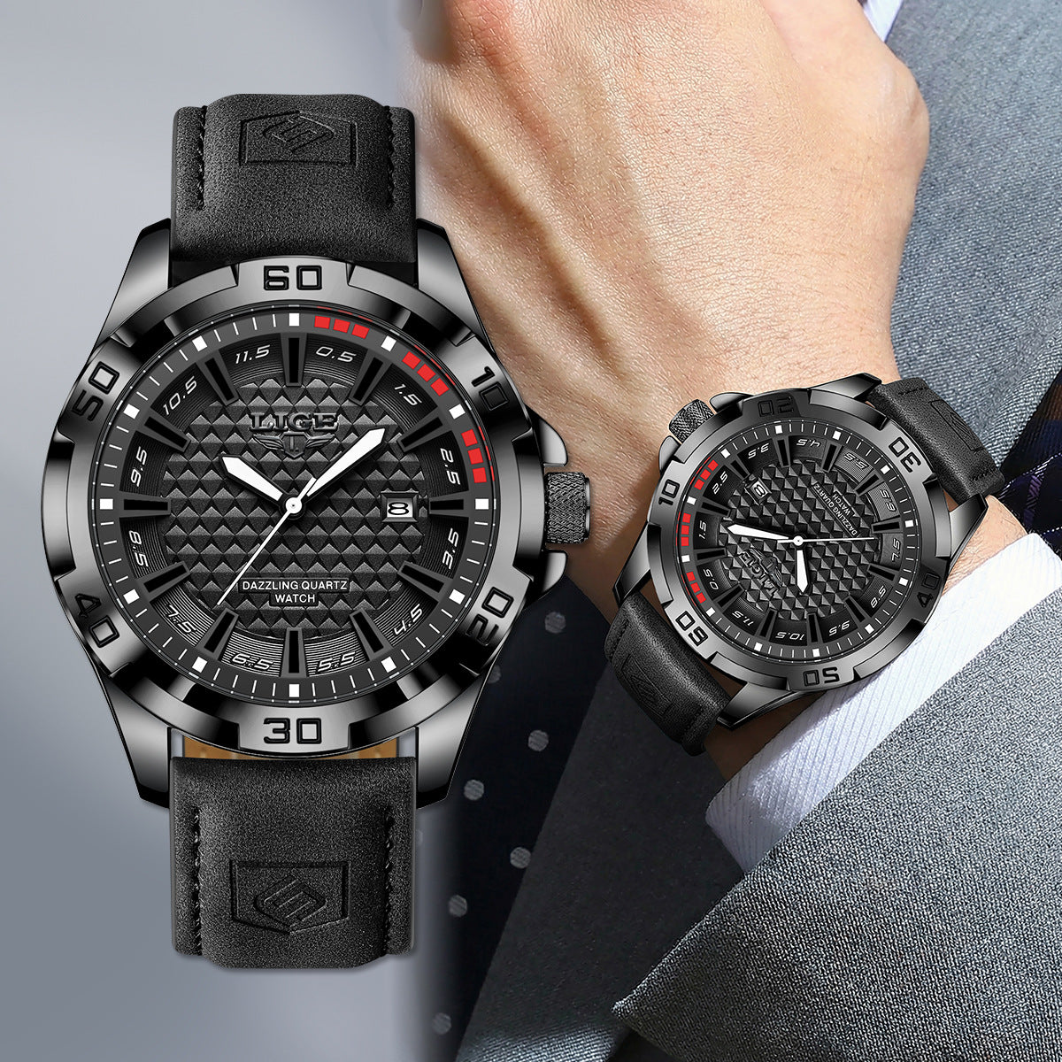 Mens Concept Watch avec un grand cadran