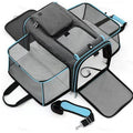 Pliable Cat Carrier Petit chien Sac de voyage Cat monté sur voiture