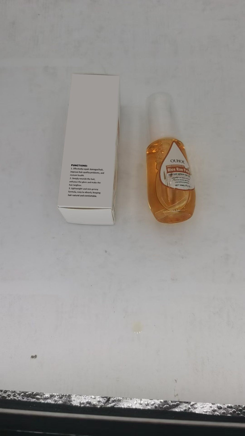 OUHOE Huile pour cheveux de riz