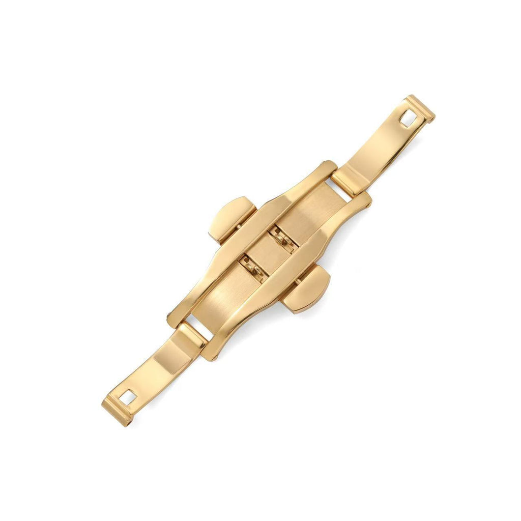 Bracelet en acier inoxydable avec fermoir papillon