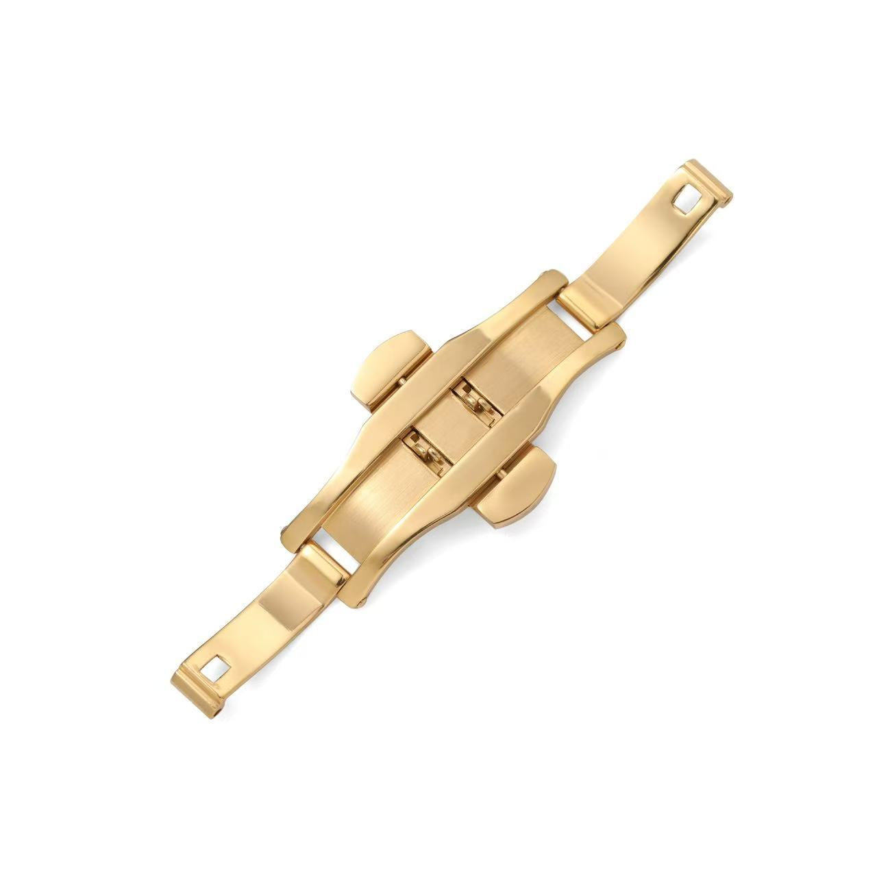 Bracelet en acier inoxydable avec fermoir papillon