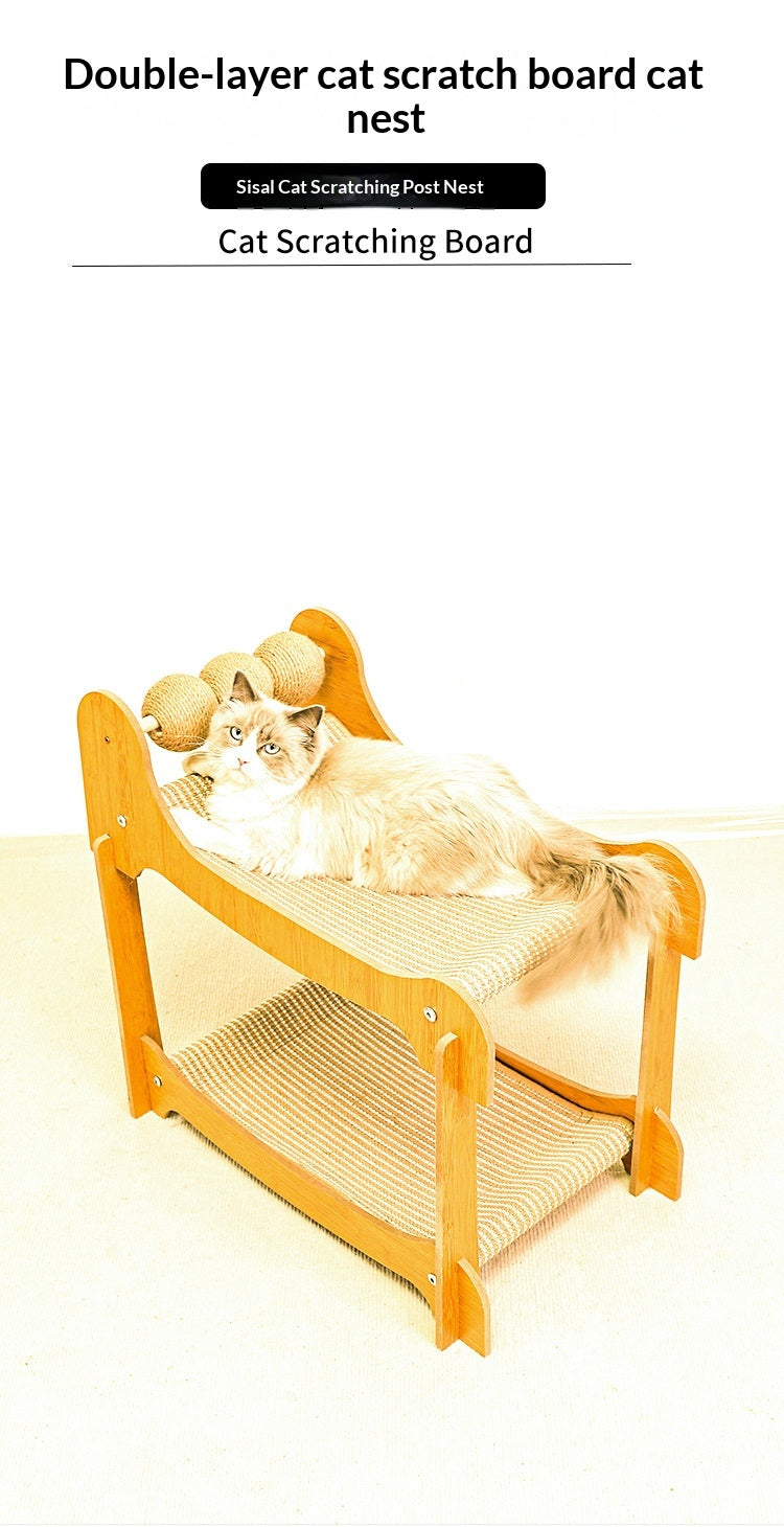 Salon Sisal Cat Scratcher multicouches