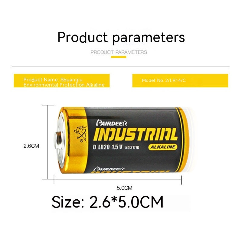 Batterie Alcaline No 1 Paquet simple