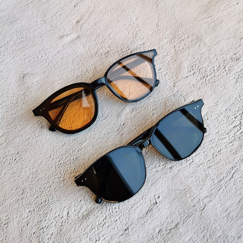 Lunettes de soleil marron pour hommes et femmes