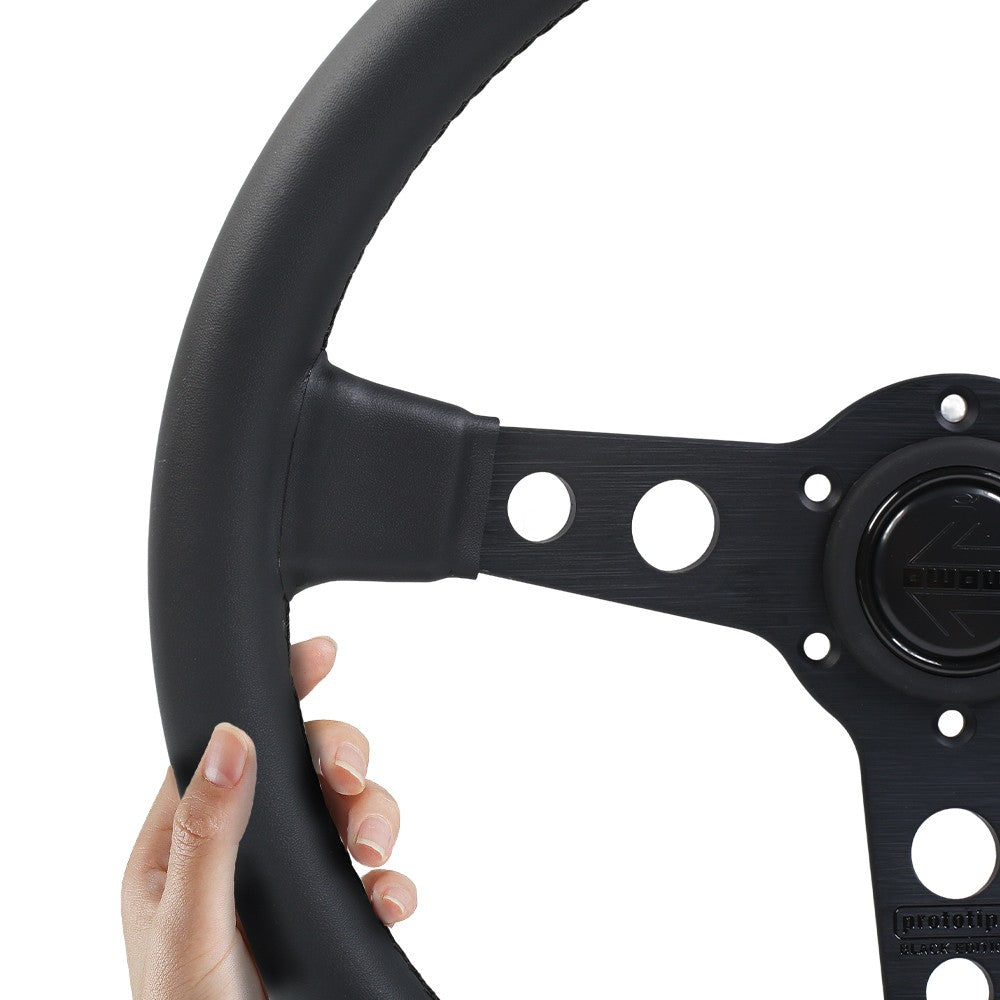 Pour MOMO Prototipo P5 Black Edition 350mm volant