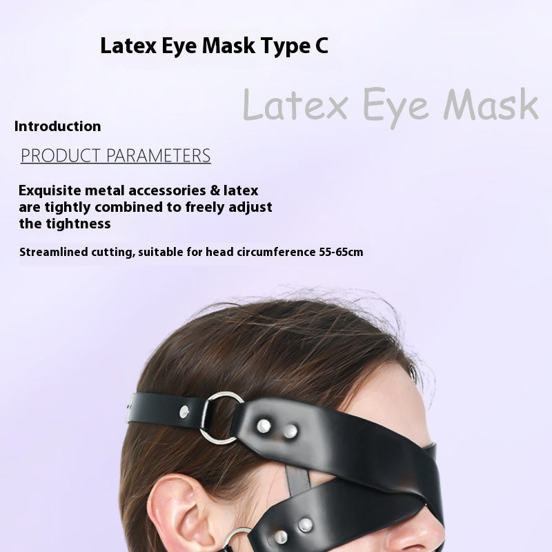 Accessoires pour masques oculaires en latex