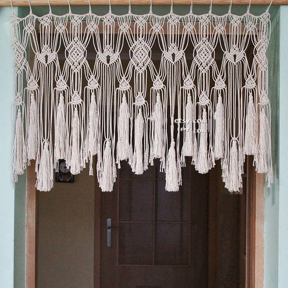 Décoration de chambre Toile de coton tissée tapisserie