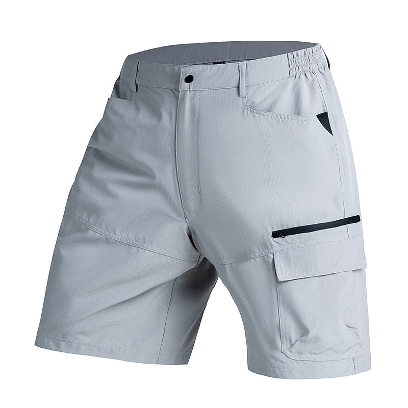 Short de travail sport respirant multi-poches pour hommes Quick-Dry Outdoor Running Casual Pantalons