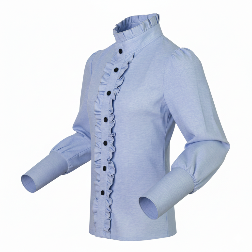 Garçons Chemise en coton manches longues Formel Casual Top Bleu Gris Enfants 3-14Y