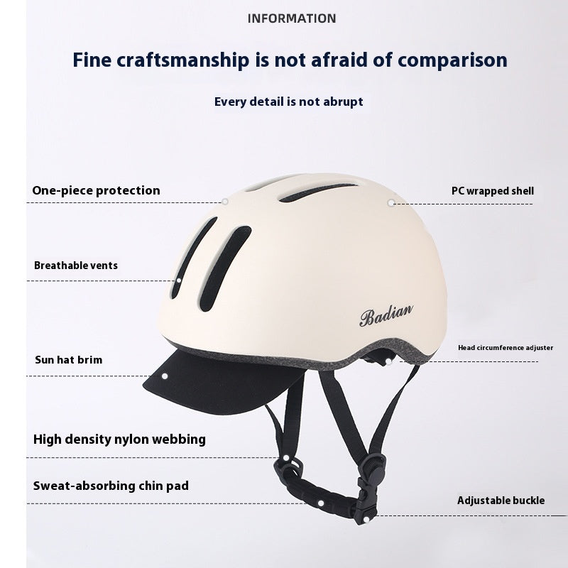 Vélo vélo intégré Roller balance de patinage voiture City Leisure Casque fixation vélo