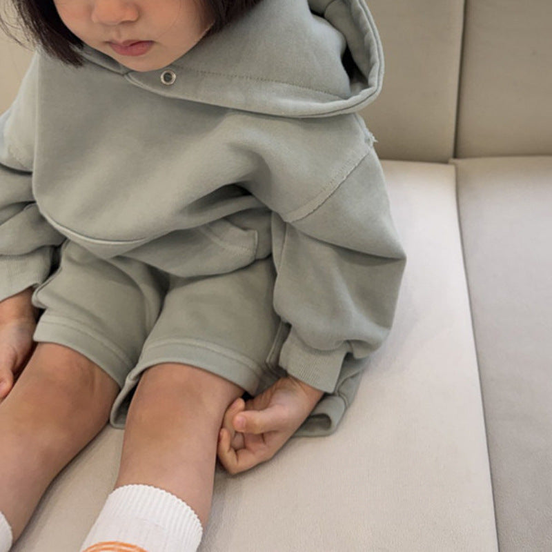 Garçons Hoodie pour enfants polyvalents à manches longues