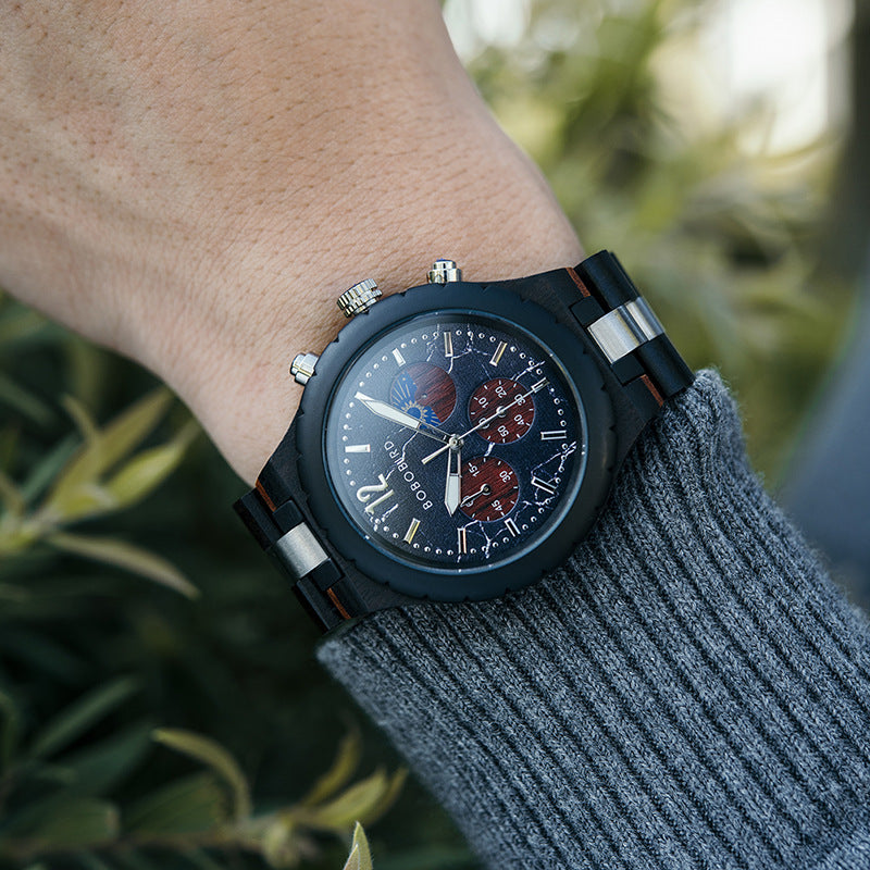 Montre en bois mode et distinctive hommes Style