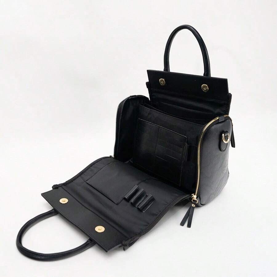 Ladies Vintage Tote Bag - Sac à main de grande capacité avec plusieurs poches