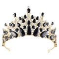Tête de mariée en alliage baroque