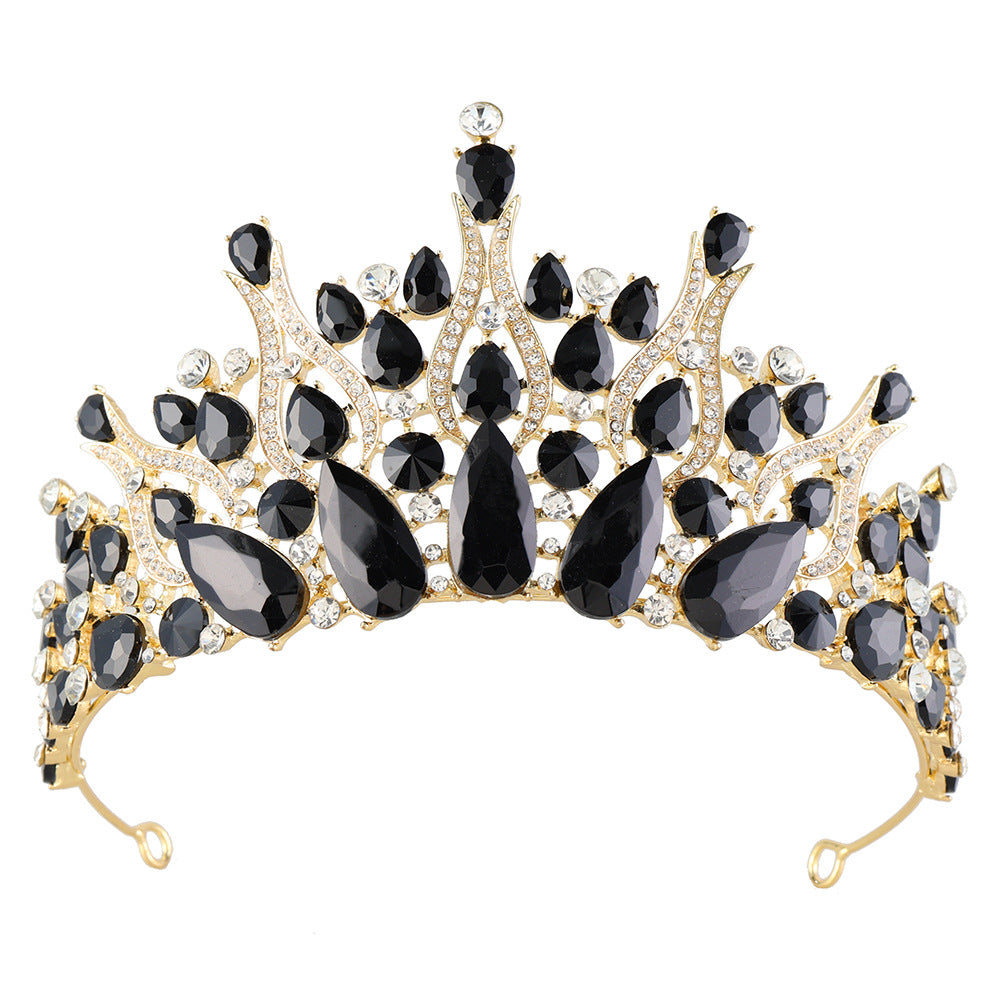 Tête de mariée en alliage baroque