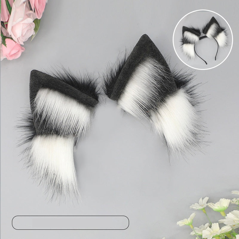 Comic Convention Prop Articulated Cat Ears Cheveux Clip Accessoire Cheveux Bandeau Simulée