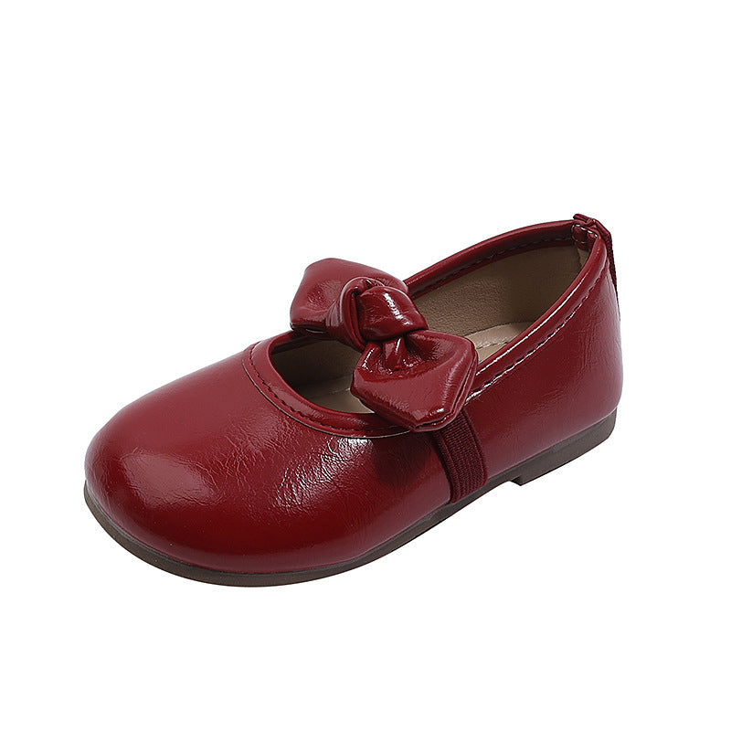 Chaussure Princesse de nœud d'arc mignon Souliers de performance