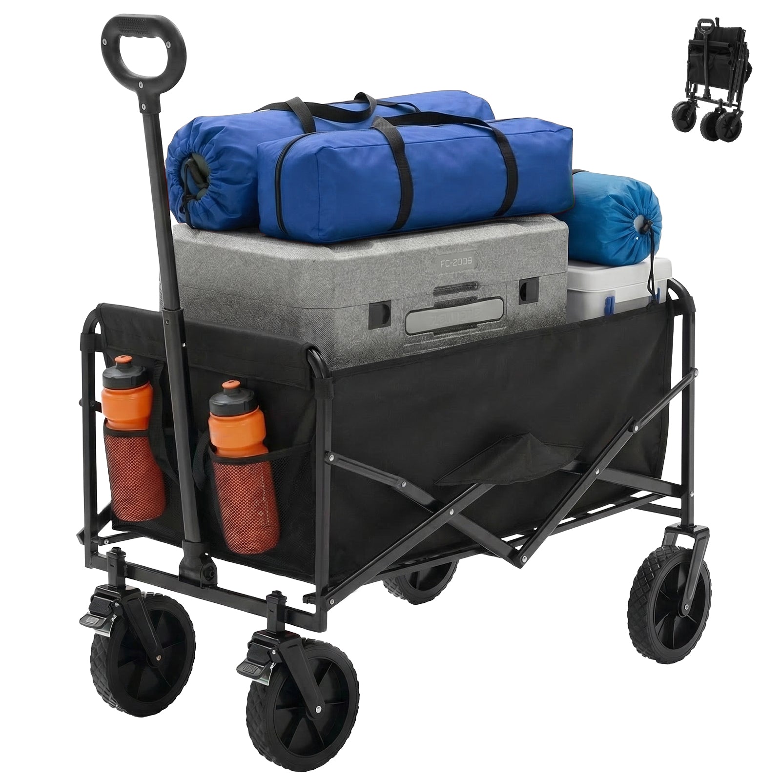 Chariot pliable