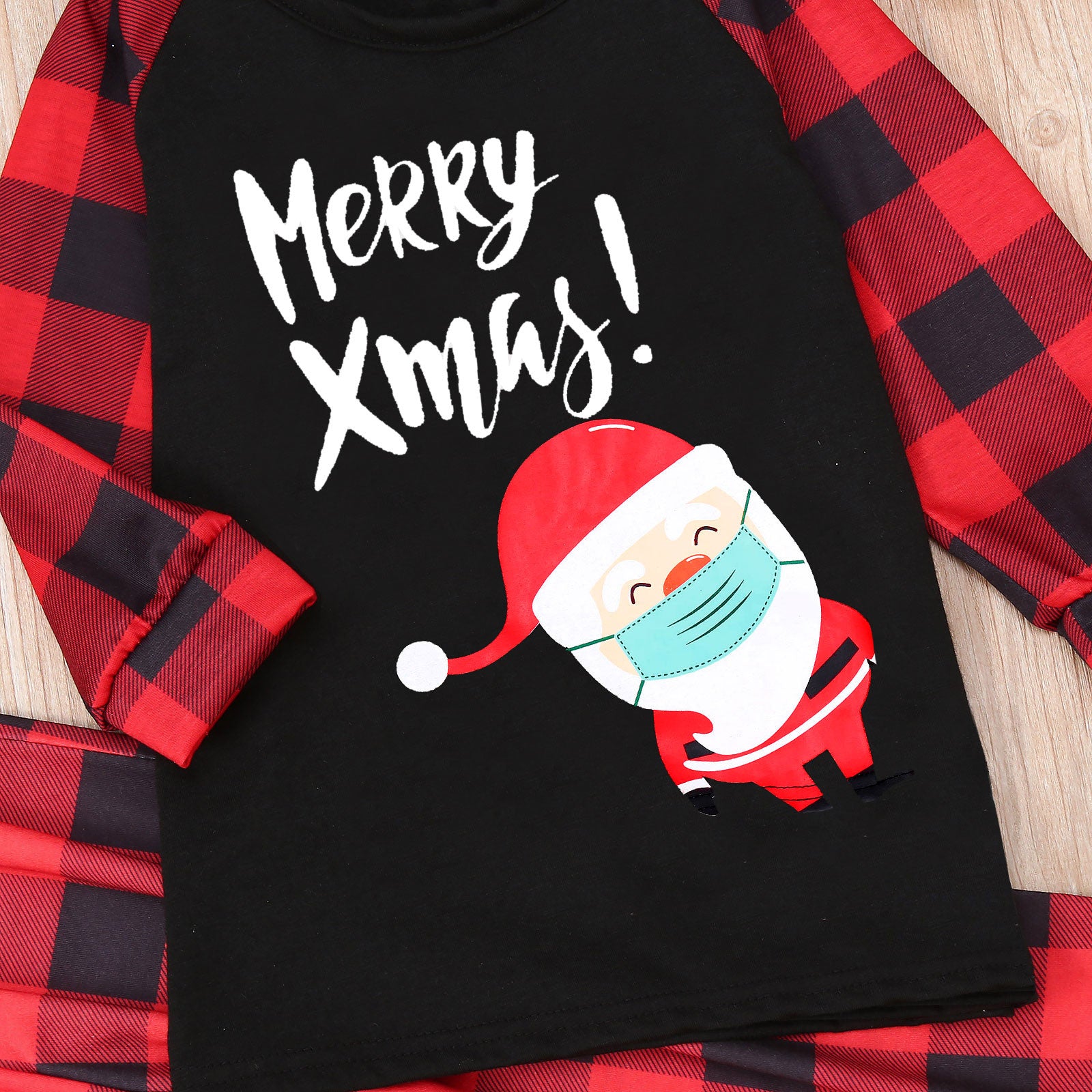 Ensemble de pyjamas pour dessin animé de Noël