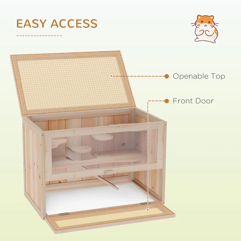2-Niveau hamster Cage Mice and Rat House