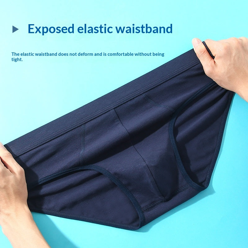 Sous-vêtements en coton pour hommes High-Wist Breathable Plus-Size