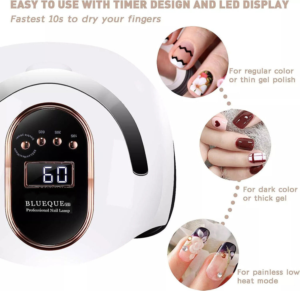 Professionelle UV-Nageltrocknerlampe Fr Acryl- Und Gel-Nagellack