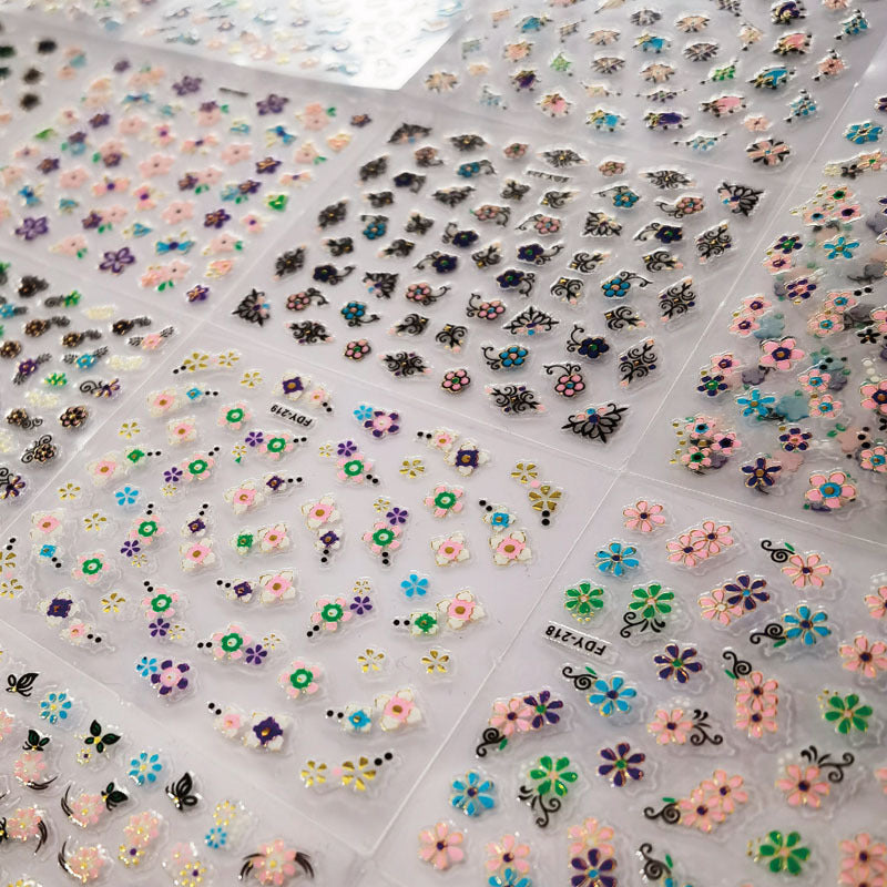 Sticker de décoration à ongles 3D