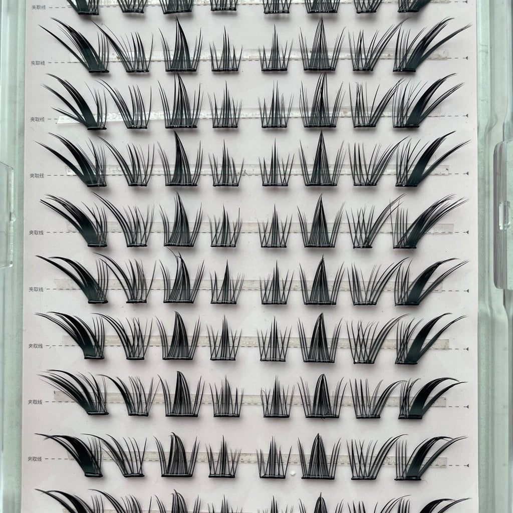 Cils cluster sans colle 80 clusters par paquet