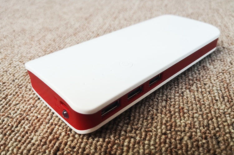 Cadeau Large Capacité Téléphone Mobile Universal Mobile Power Avec Light USB Power Bank
