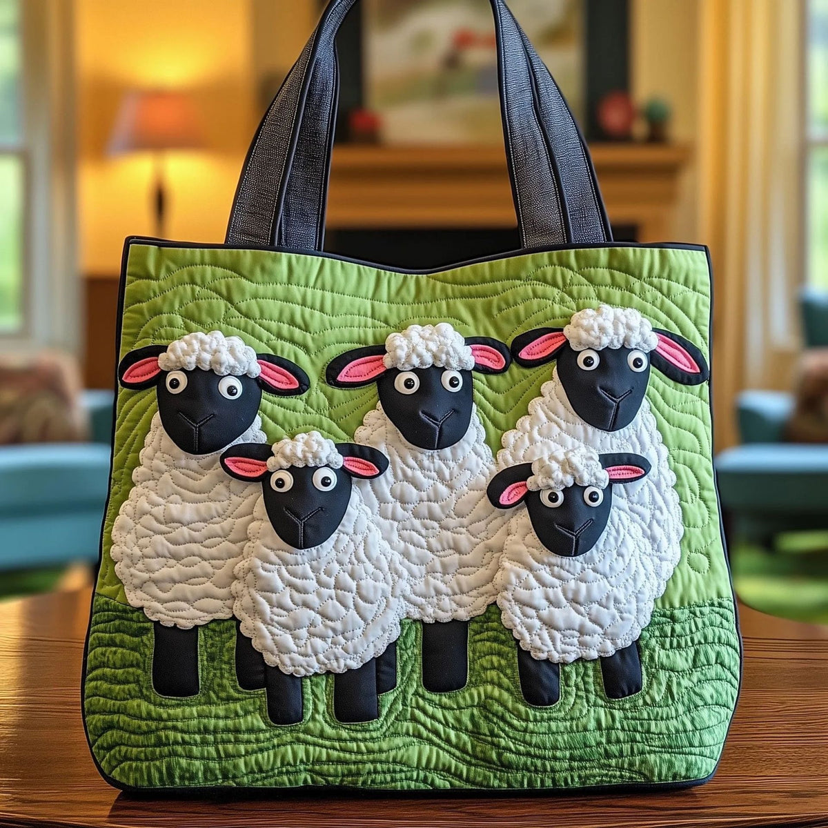 Sac à main pour femmes avec un motif en lamb-print