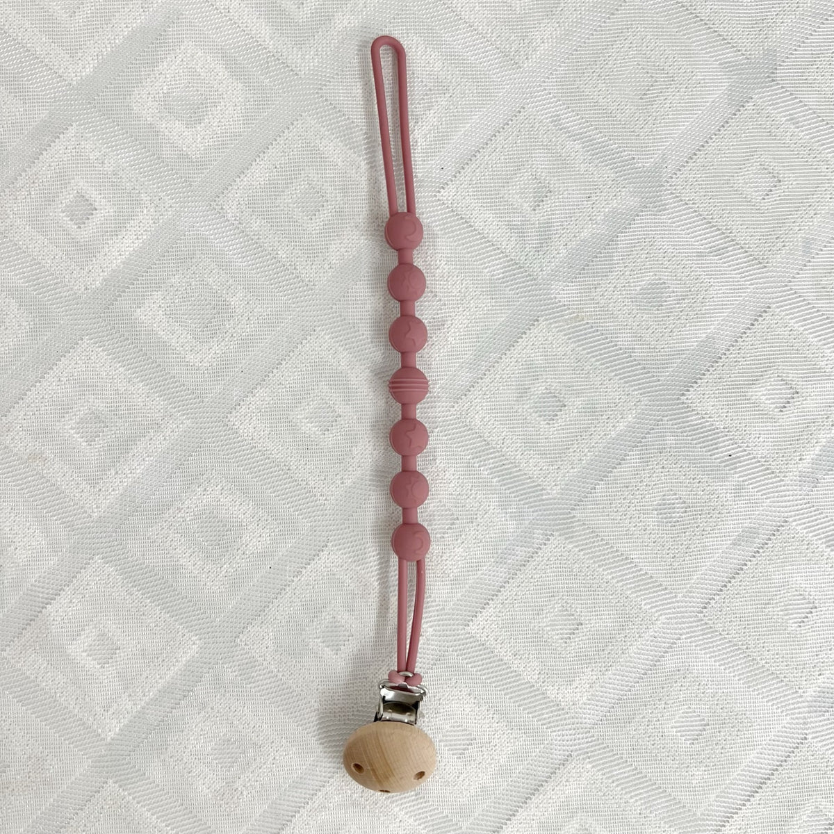 Babys All-in-one Silicone sans pores Pacifier de hêtre Clip avec chaîne anti-loss