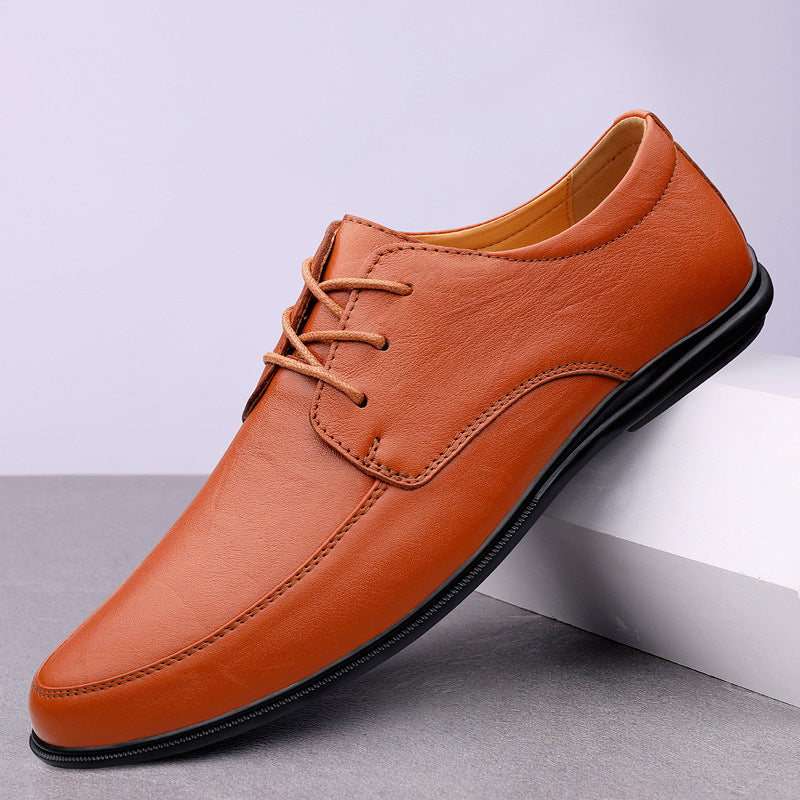 Hommes Casual Chaussures en cuir avec des semelles douces