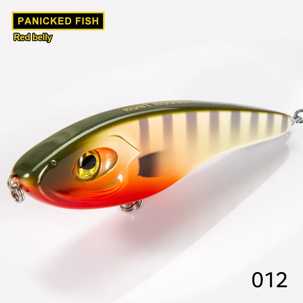 Bait de chien de bruit couleur bionique lente et lourde pompe arrêt VMC Fishhook