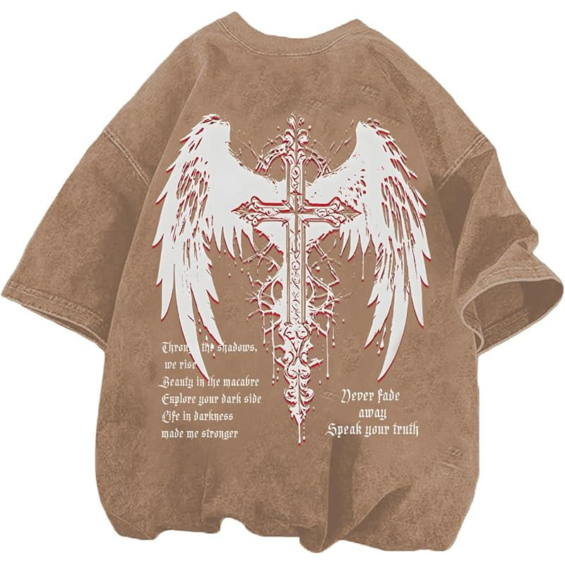 Chemises Goth Punk Vintage pour hommes Gringe Streetwe
