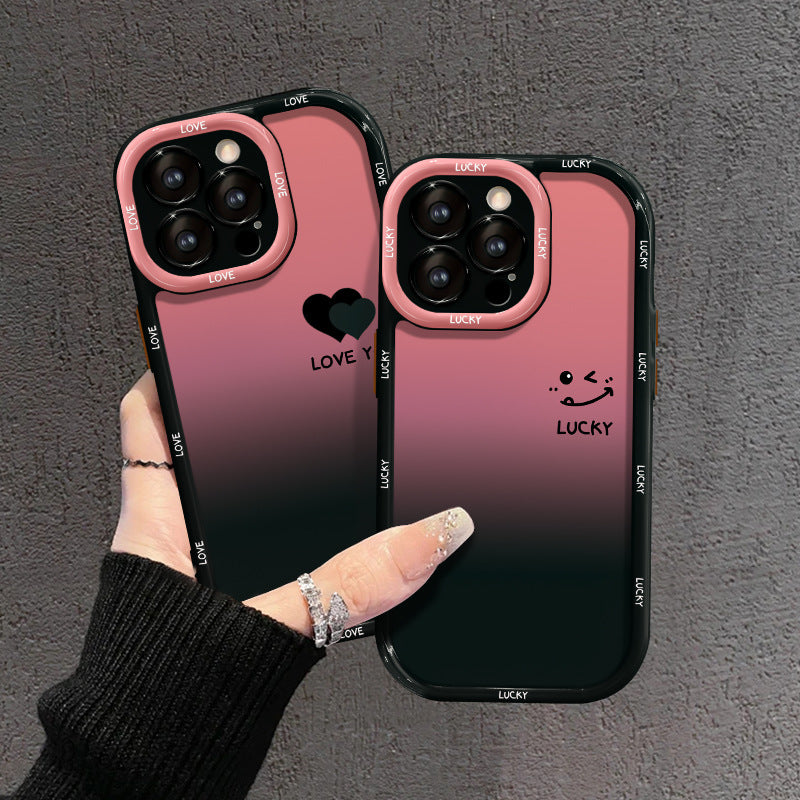 Acrylique Fine Trou Étui de téléphone tout compris résistant à la chute