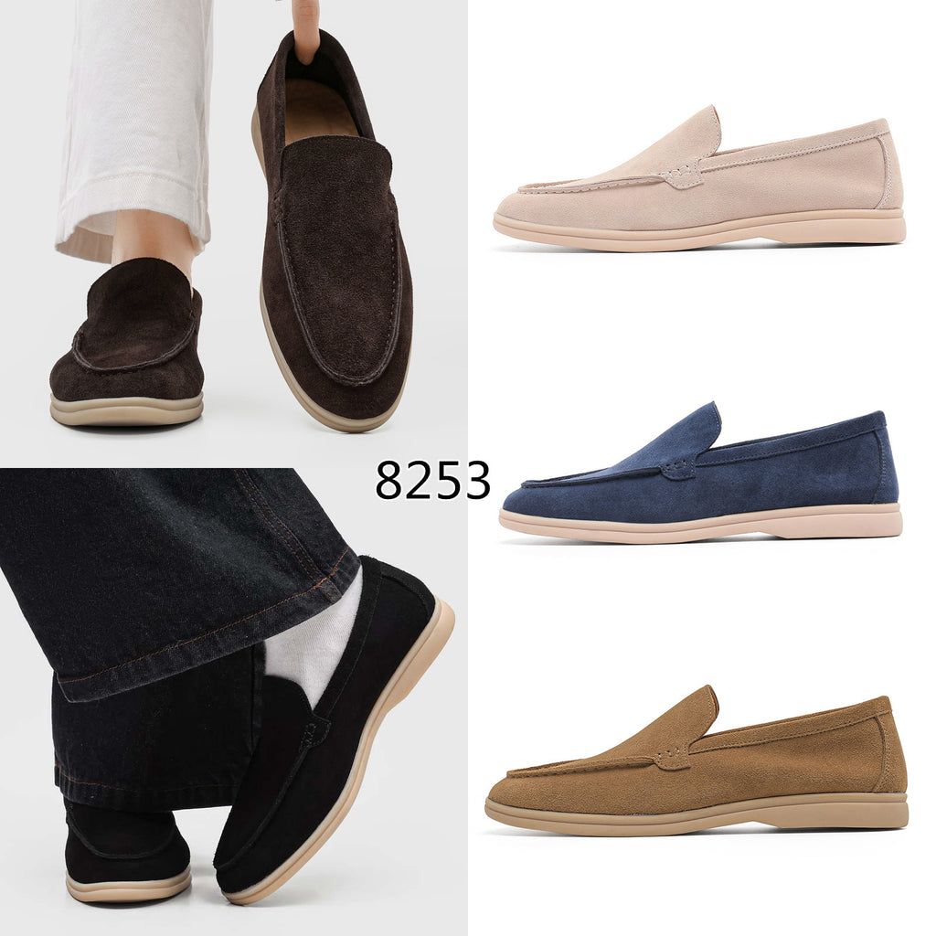 Chaussures vintage Suede style français Bottes de travail en plein air tendance