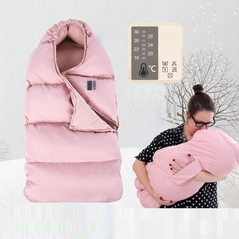 Sac de couchage pour bébé rembourré chaud et résistant au kick en automne Et l'hiver