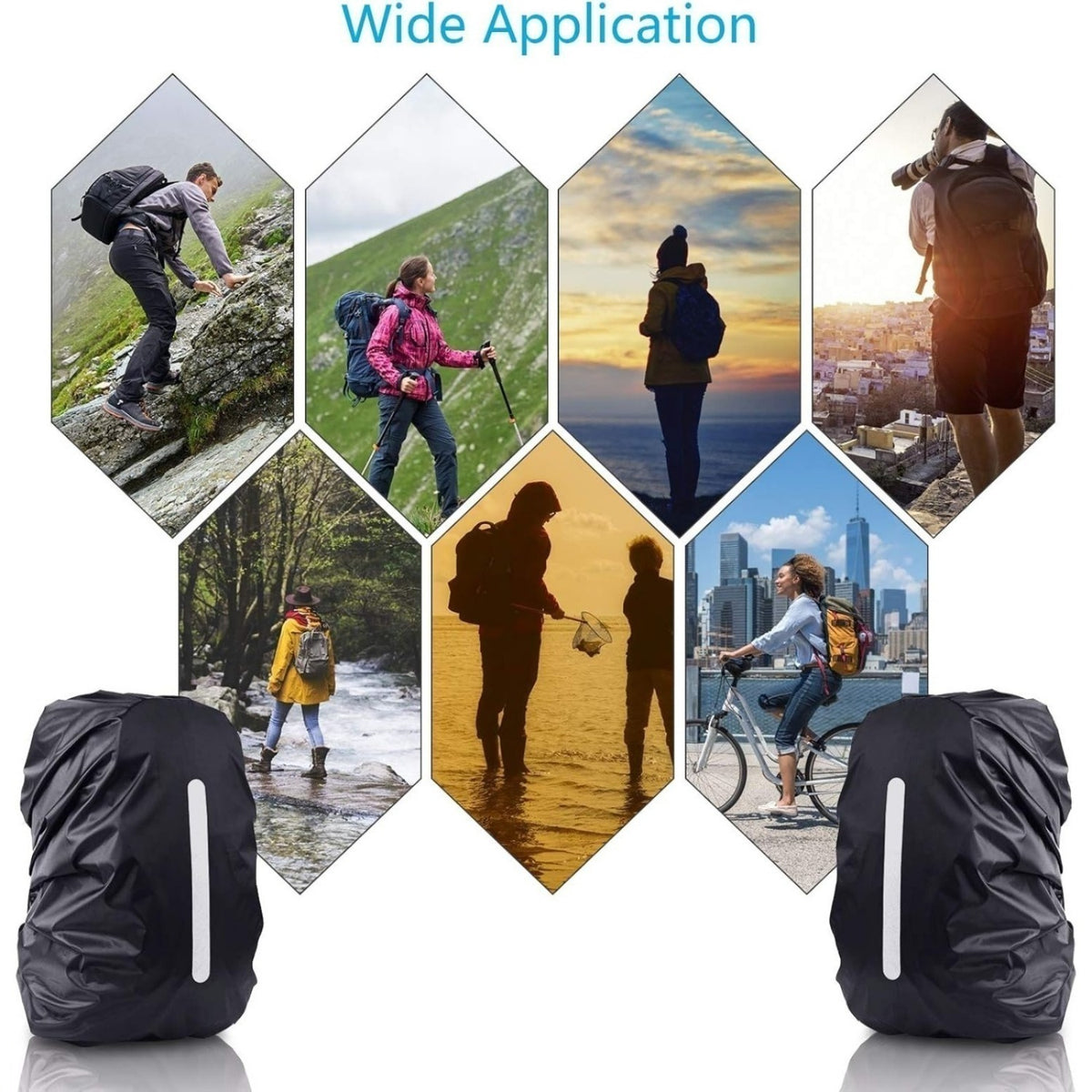 Rain Cover 2-Pack for Backpack
