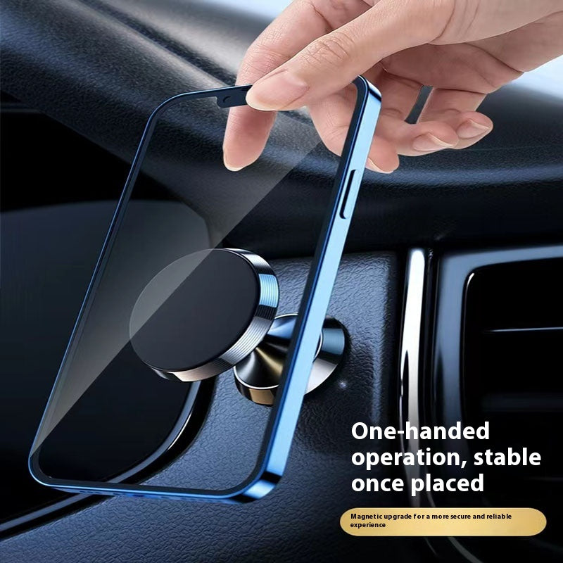 Universal strong magnetic metal car phone holder