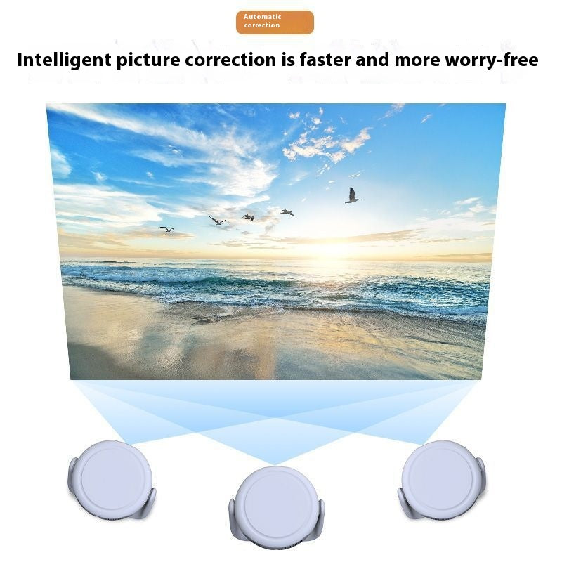 5G Smart Voice Projector HD 4K Home Day Direct Wall Automatic Wifi Smart Projector