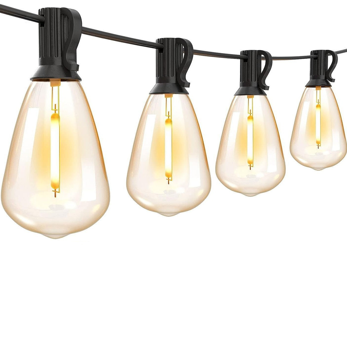 Outdoor imperméable en plastique de Noël chaîne de lampe décorative