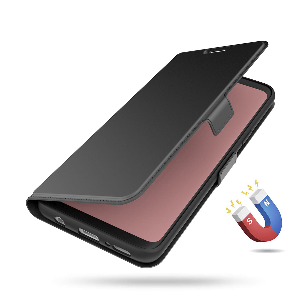 Nubia Red Magic 6 Flip carte téléphone cas en cuir