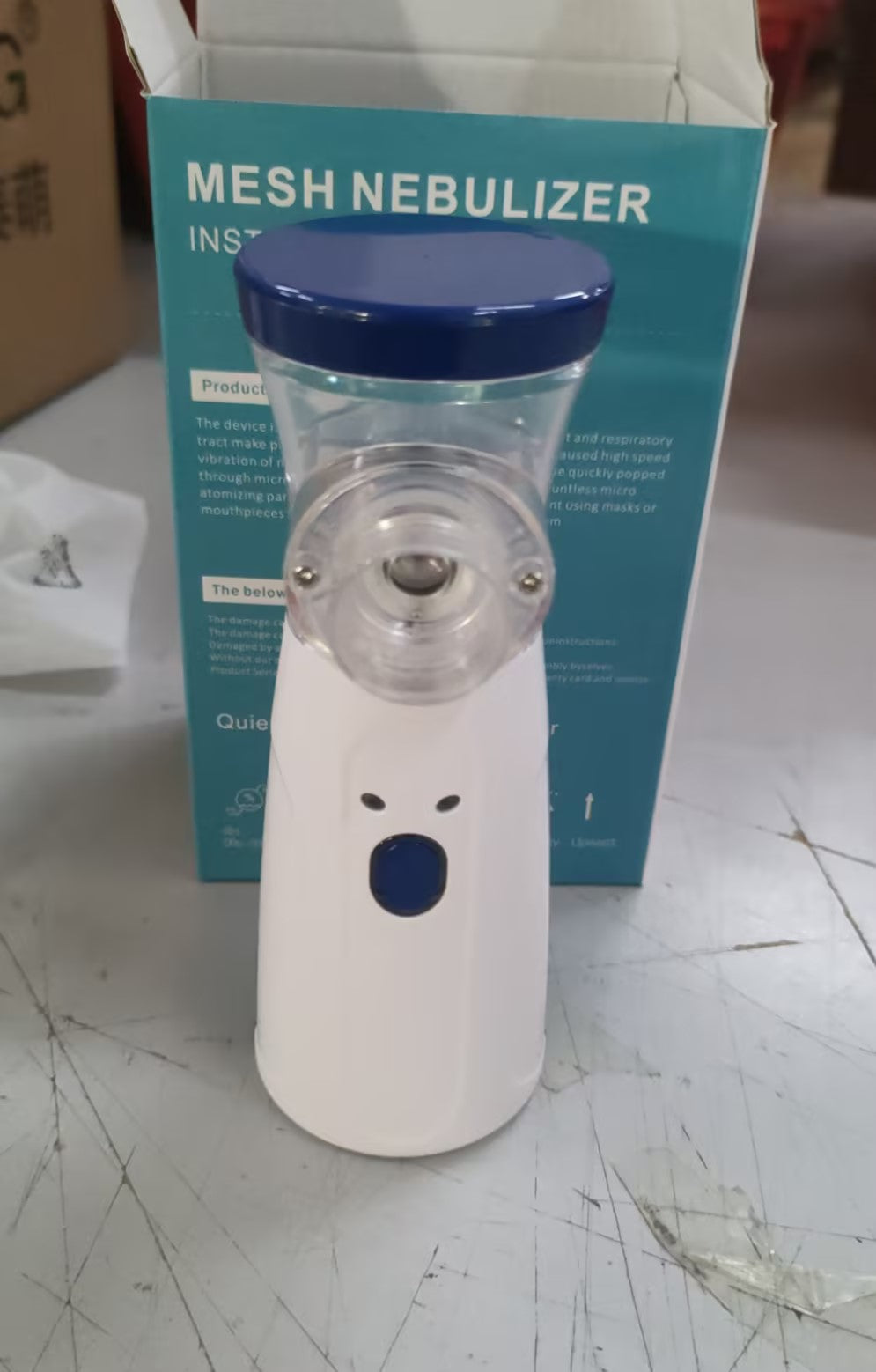 Commerce extérieur Ménage Portable Nebuliseur Micro-Mesh Comprimé Mute portatif Bilatéral B
